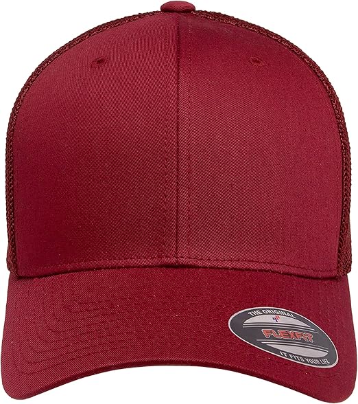 Flexfit Unisex Mesh Fitted Trucker - Image 2